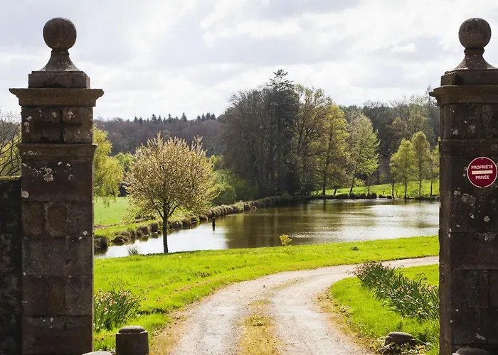 Demeure Historique Dans Un Château Avec Jardin Et Connexion Wifi - Fr-1-497-13 * Le Grais