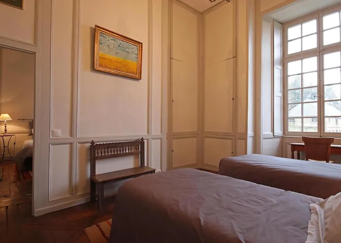 Demeure Historique Dans Un Château Avec Jardin Et Connexion Wifi - Fr-1-497-13