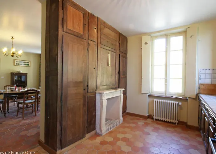 Demeure Historique Dans Un Château Avec Jardin Et Connexion Wifi - Fr-1-497-13 Casa de Férias Le Grais